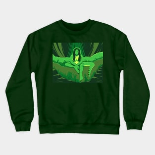 Stalaxia in green Crewneck Sweatshirt